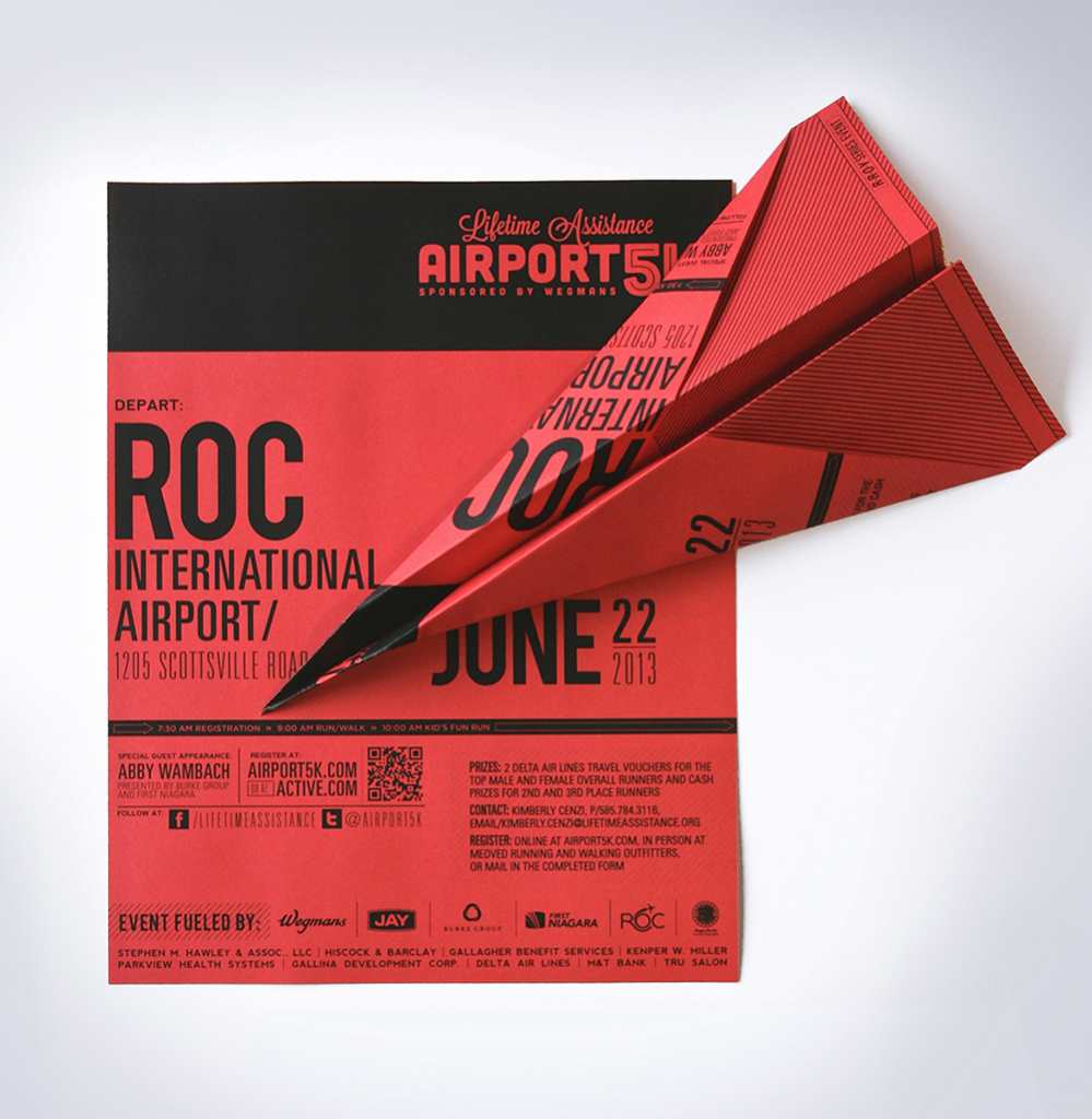 Airport 5K Paper Airplane Flier