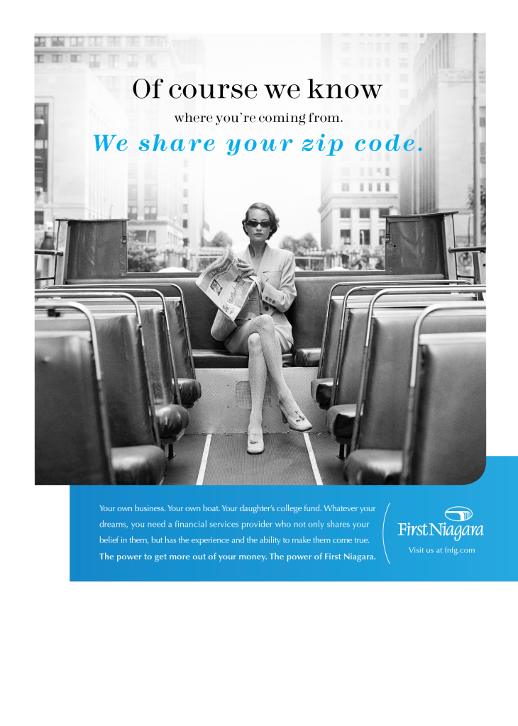 First Niagara - Belief Print Campaign